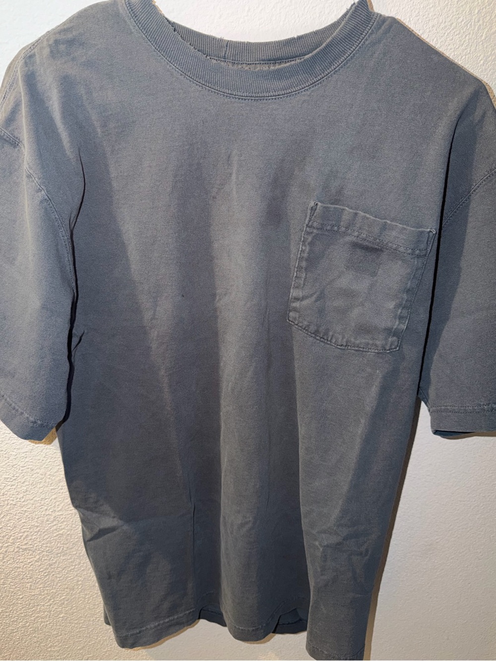 Carhartt Short-Sleeve Pocket Tee - Slate Gray